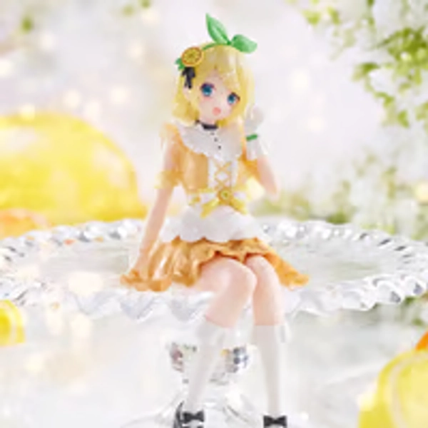 Vocaloid Hatsune Kagamine Rin (Citrus Ver.) Noodle Stopper Figure