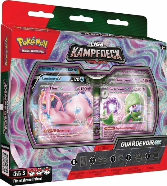 Pokemon - Guardevoir ex - Liga Kampfdeck