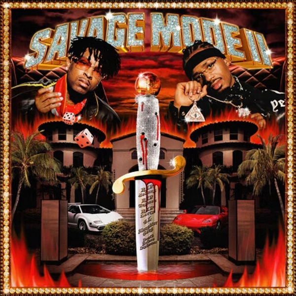 21 Savage & Metro Boomin - Savage Mode II (Explicit Lyrics 140 Gram Vinyl Colored Vinyl Red)