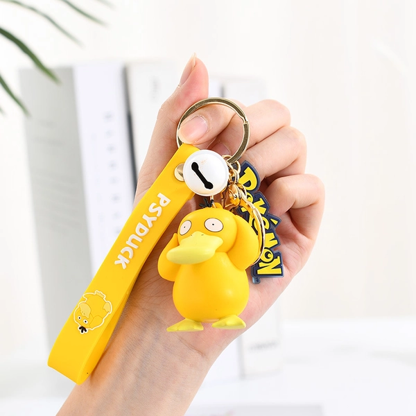 Official Pokemon Keychain Wristlet Lanyard - Psyduck
