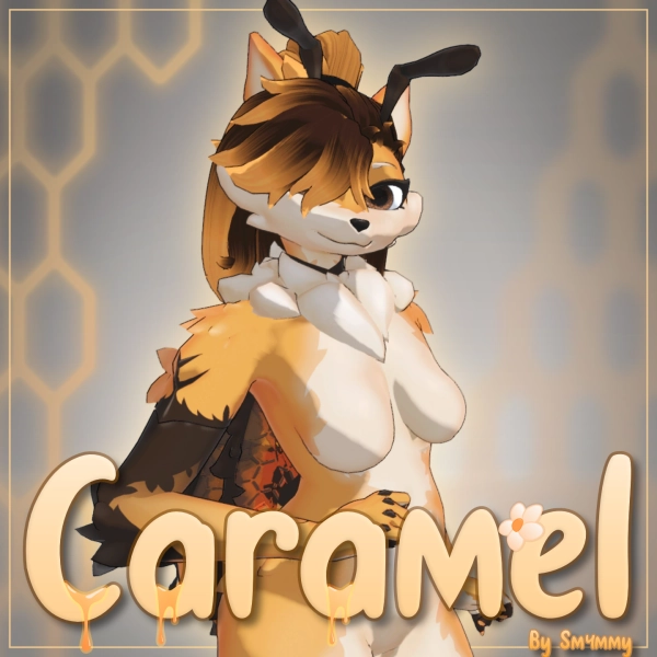 Caramel Base [VRC Bee Avatar] by Sm4mmy on Jinxxy
