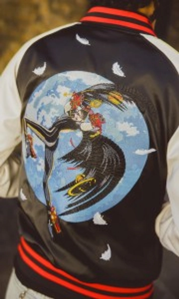 Official Bayonetta bomber jacket