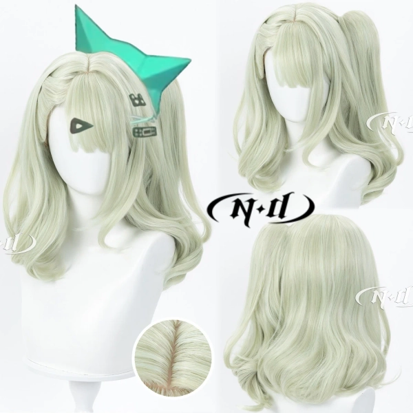 Perucas de Cosplay ND Sunna ZZZ Zenless Zone Zero, Acessórios de Cabelo para Comic-con, Fantasias de Halloween, Resistentes ao Calor - AliExpress 200000532