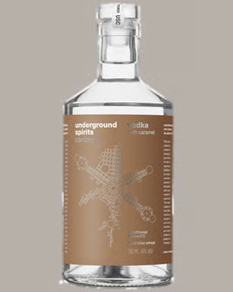 Underground Spirits Vodka with Caramel