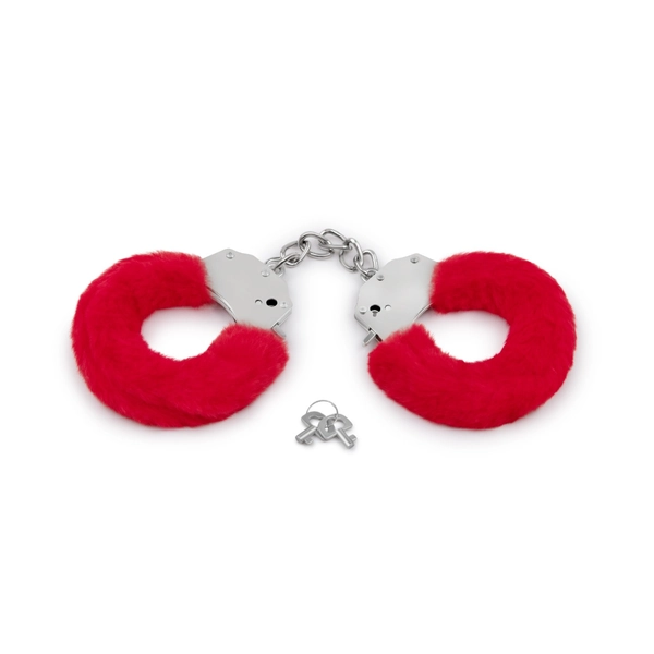 Plush Playtime Red Handcuffs
