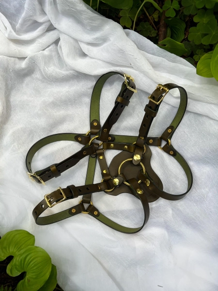 The Trillium Strap On Harness: Custom Fit Wickett And Craig Harness