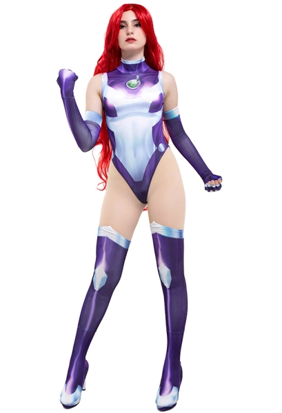 Starfire cosplay