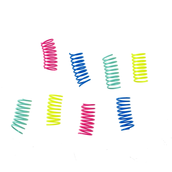 Max & Marlow Spring Cat Toy Multipack, Small, Pack of 8