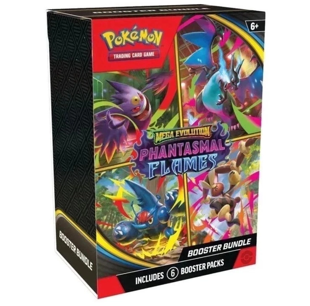 Pokemon TCG: Phantasmal Flames Factory Sealed Booster Bundle Box