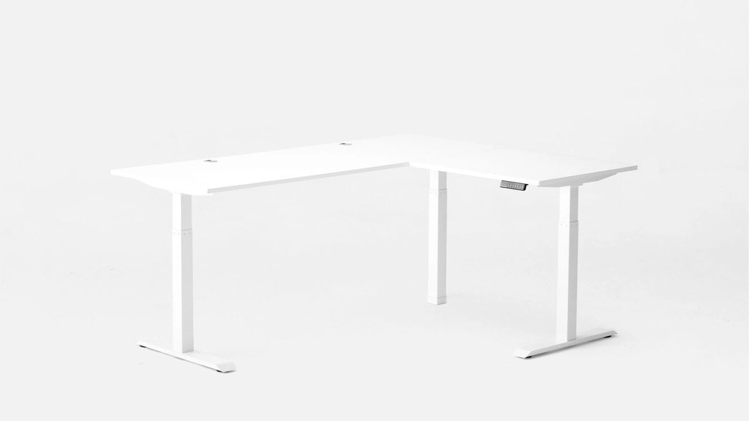 Autonomous Autonomous Desk 2 L-Shaped White - White