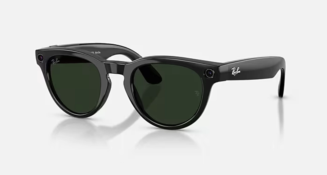 RAY-BAN | META HEADLINER - GEN 2 Sunglasses in Asteroid Grey and Clear/Emerald - | Ray-Banยฎ US
