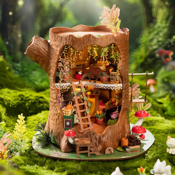 Rolife DIY Miniature House - Fairytale Tree House DG179