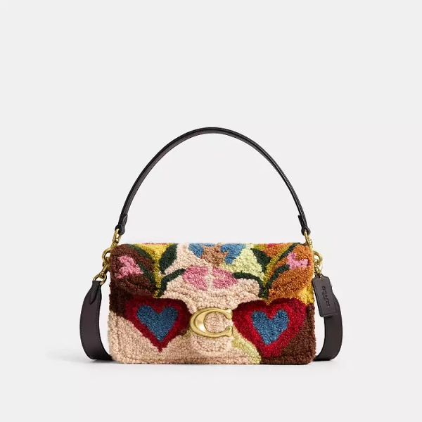 Tabby Shoulder Bag 26 With American Craft Tuft