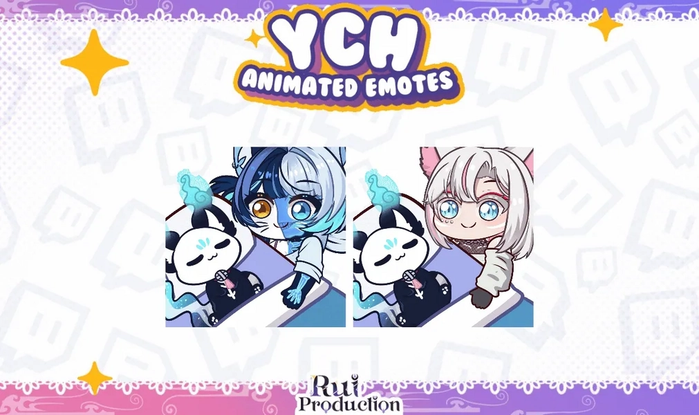 YCH Animated tuck Emote by Rui (@ruiproduction)