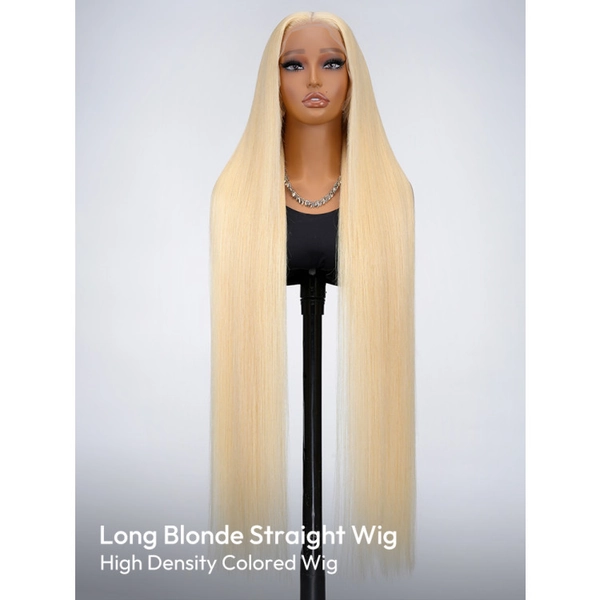 Blonde Straight Human Hair Wig