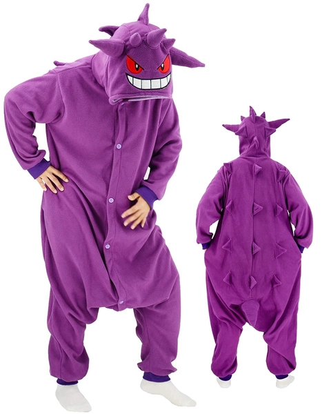 Gengar Onesie For Adult Animal Costumes Women & Men