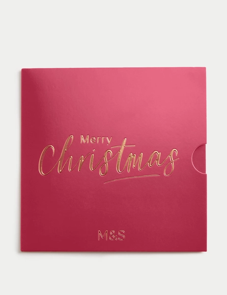 Christmas Red M&S Gift Card
