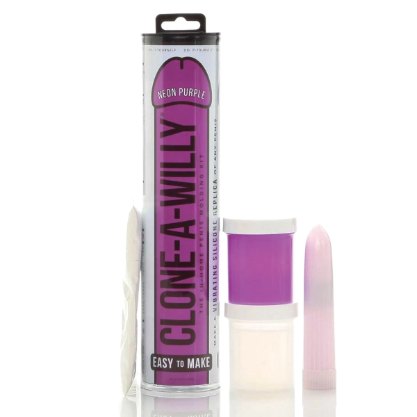 Neon Purple Clone-A-Willy Kit - Make a Custom - Dildos | Adam & Eve