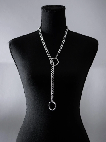 O-Ring Stainless Steel Slip Chain Necklace | Cuban Chain| Solid & Strong