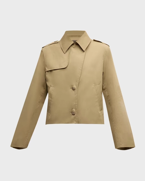 FRAME Short Trench Jacket