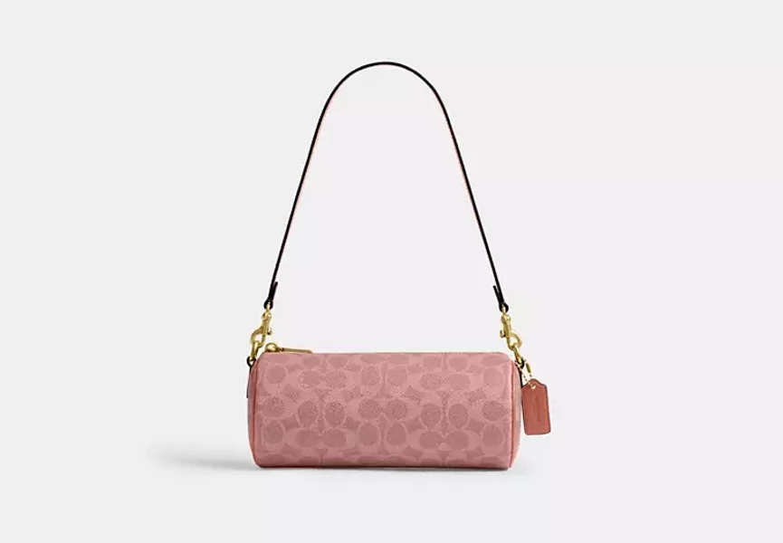 Barrel Bag In Signature Canvas