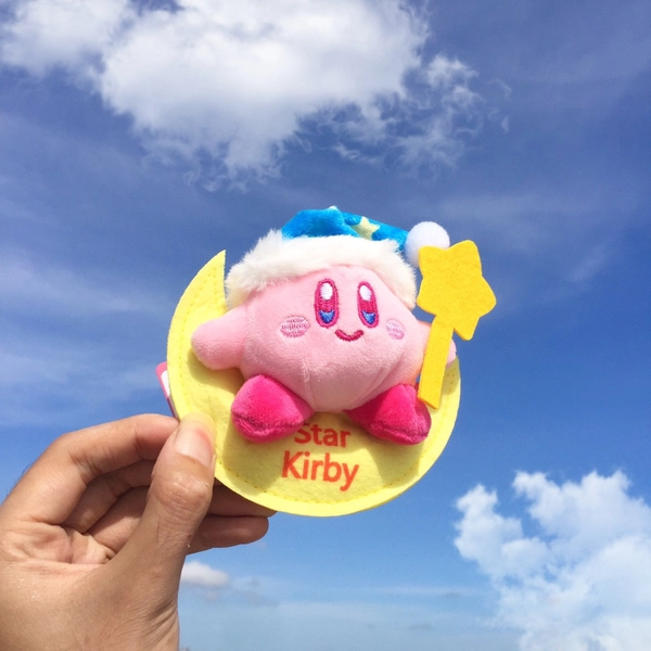 Star Kirby Plush Keychain
