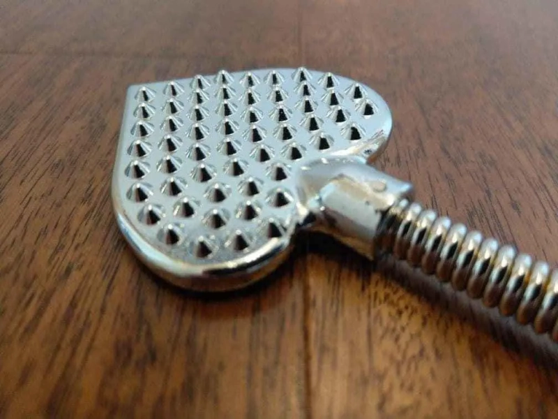 Stainless steel heart-shaped paddle for ultimate impact play
