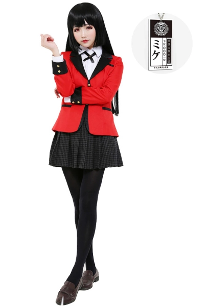 Kakegurui - Jabami Yumeko Gambler Cosplay Outfit