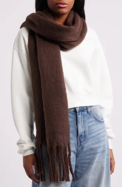 Fringe Blanket Scarf