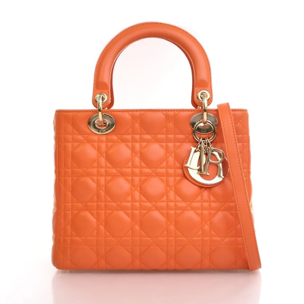 Dior Medium Lambskin Lady Dior