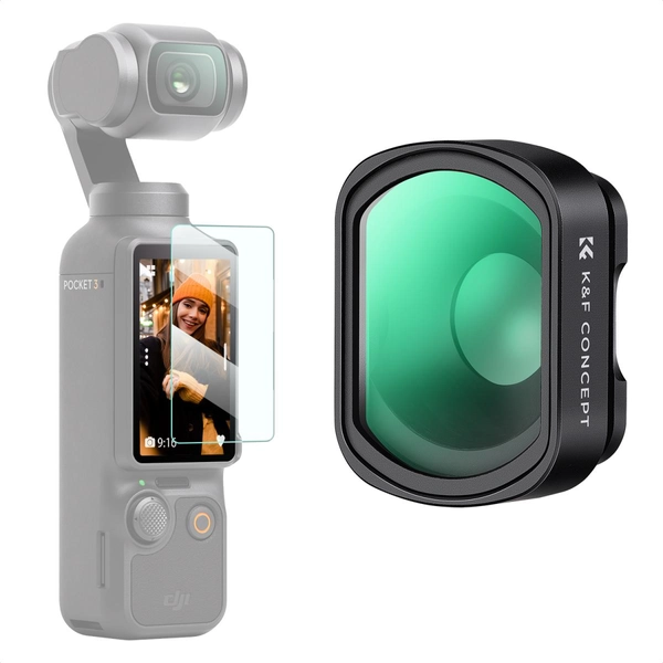 DJI Osmo Pocket 3 Magnetic 10X Macro Lens Close Up Filter HD Macro Photography Lens, Magnetic Attach / Multi-Coated / Optical Glass