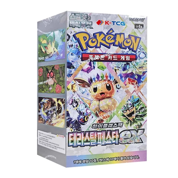 Pokemon Cards “Terastal Festival ex” sv8a Booster Box Korean Ver
