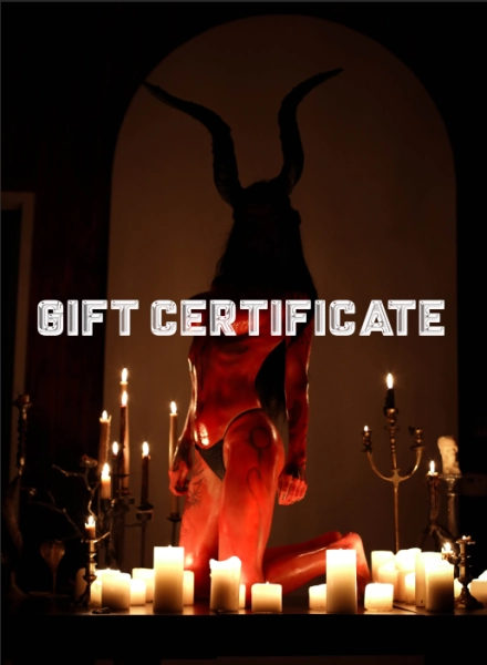 Toxic Vision GIFT CERTIFICATE