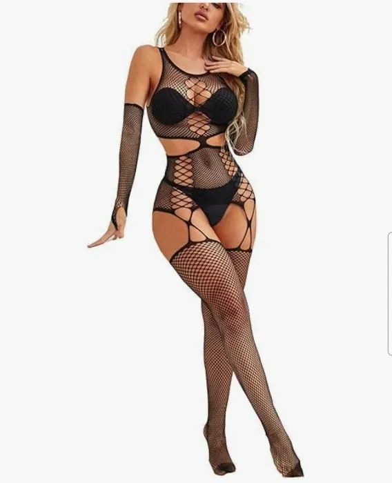 Women Sexy Underwear Plus Size Lingerie Bodysuit Babydoll Negligee Mesh Teddy Sleepwear Bodystocking (Black, One size) : Amazon.com.au: Clothing, Shoes & Accessories