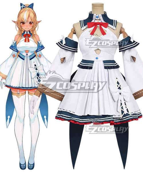 Vtuber Shiranui Flare Cosplay Costume