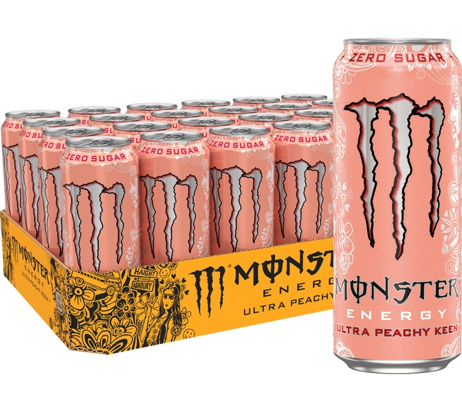 Monster Energy Ultra Peachy Keen 24-pack