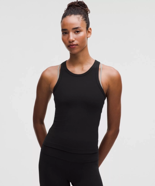 lululemon Align™ Waist-Length Racerback Tank Top - Black - 6