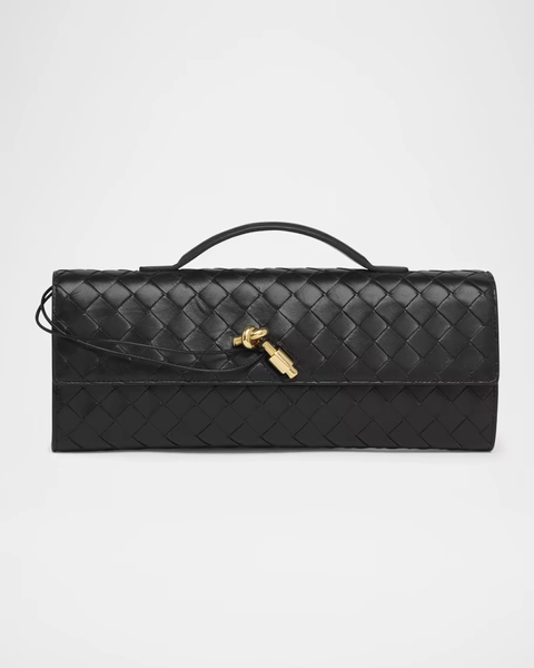 Long Andiamo Clutch Bag with Handle