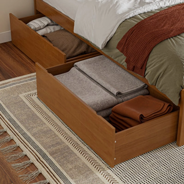 Charlton Home® Rasnick Underbed Storage Drawers