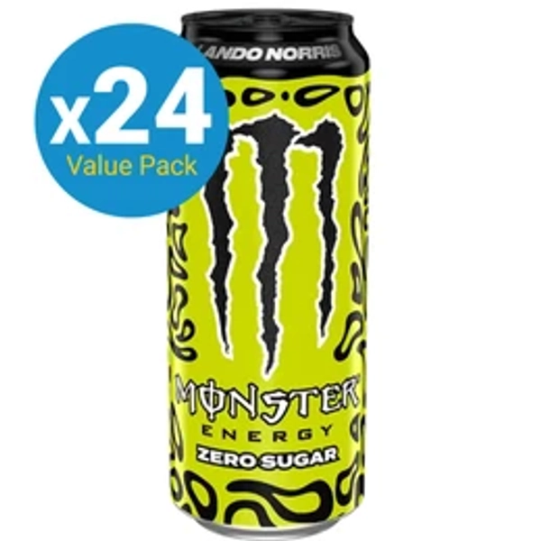 Monster Energy Lando Norris Zero Sugar - 500ml (24 Pack)