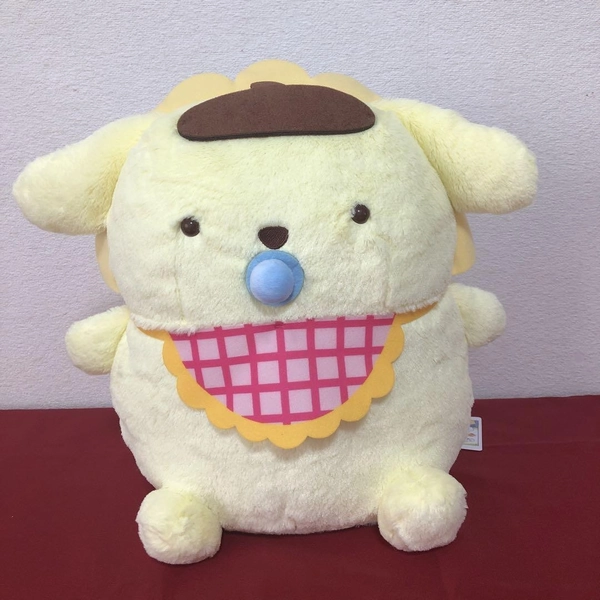 Sanrio Characters Team Purin Yochi Yochi Super Big Plush toy 32cm Pompompurin 62