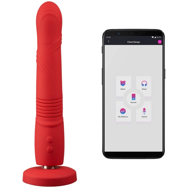 Lovense Gravity Thrusting Dildo 25,9 cm