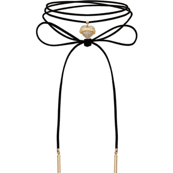 Religion Suede choker necklace in Black at Nordstrom