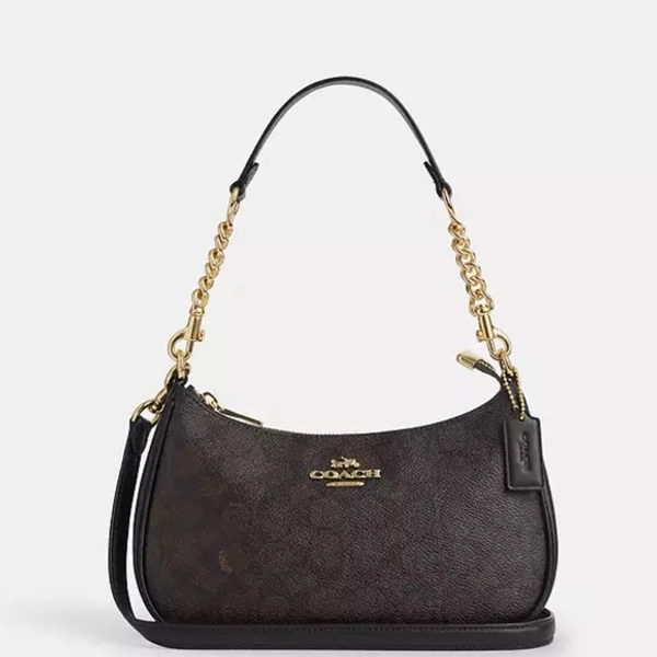 COACH Teri Shoulder Bag In Signature Canvas