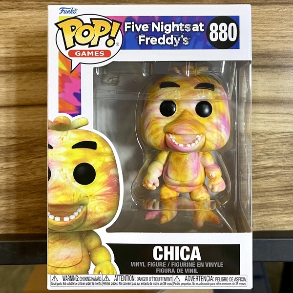 Tie-Dye Chica Funko Pop #880 Five Nights At Freddy’s Vinyl Figure Brand New
