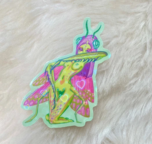 Holographic Vinyl Sticker