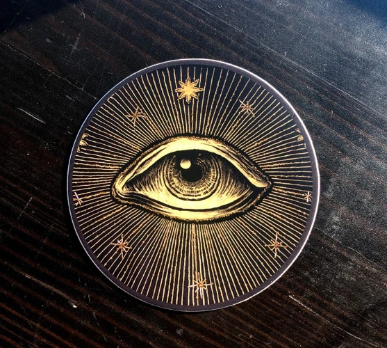 All Seeing Eye Vinyl Sticker