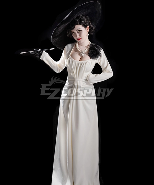 RE 8 Village Alcina Dimitrescu Vampire Lady Dimitrescu Dress Cosplay Costume