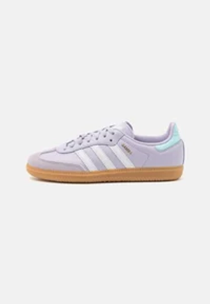 SAMBA OG UNISEX - Sneaker low - silver dawn/crystal white/semi flash aqua