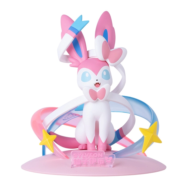 Official Pokemon Figure PVC Desktop Collectible Figures - Sylveon